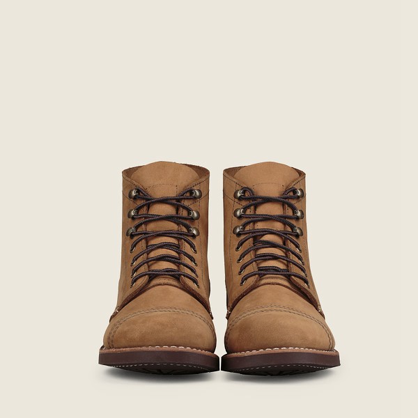 Botas Red Wing Heritage Mujer Kaki - Iron Ranger - Short Chinook Cuero - 518-CWKITN